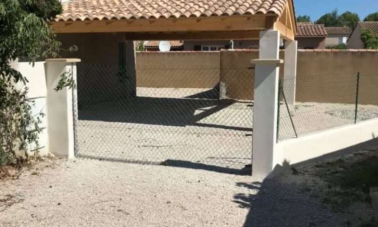 Construction d'un car port dans le Vaucluse - Renovell Création 3