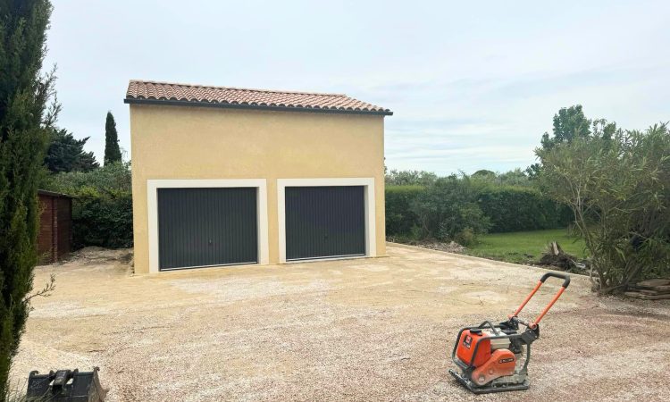 Garage fini Sérignan - Renovell Création