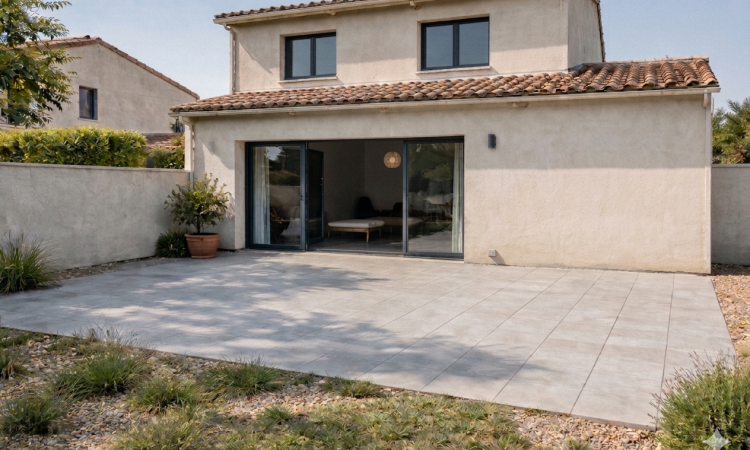 terrasse moderne lotissement vaucluse renovell création